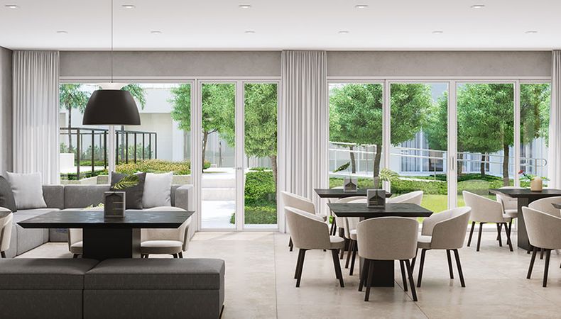 SALÃO DE FESTAS. Imagem preliminar sujeita a alteração.